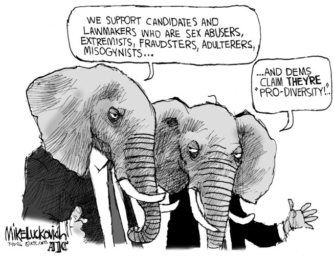 Cartoon commentary